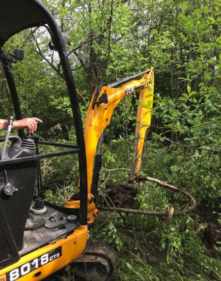 miniexcavator jcb 8018 CTS